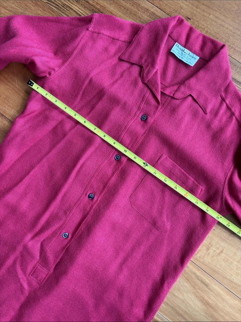 Vintage Irish wool dress - Picture 4 of 6